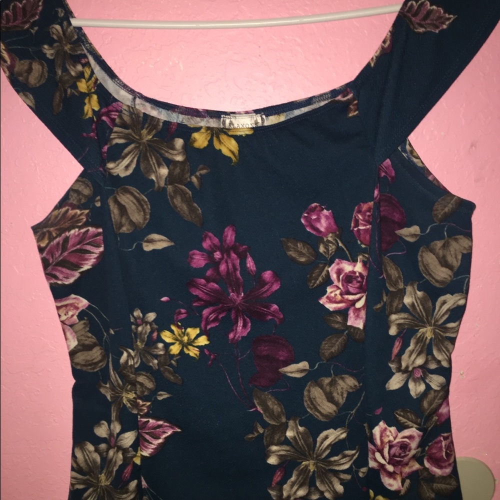 Floral tank top